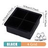 4/6/8/15Grids Silicone Ice Cube Molds Ice Molds Reusable Whiskey Ice Cube Molds Cocktail Freezer DIY Homemade Barware