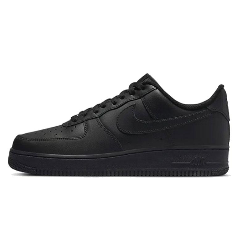 Nike Air Force 1 Пустые, Черный Воин Устойчивые к истиранию Баланс Низкие Скейтбордические Кроссовки Унисекс Черные CW2288-001(Команда1267-)