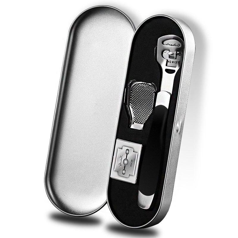 Скребок для удаления мозолей и педикюрный инструмент из нержавеющей стали Rongjie