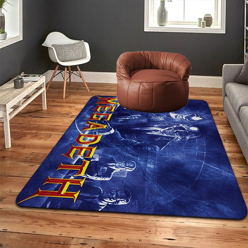 MEGADETH Rug Floor Mat for Living Room or Bedroom Soft and Comfortable Carpet a Gift for Birthday and Holiday.NFF0928114