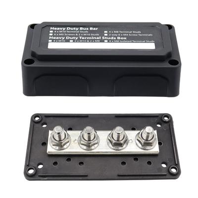 300A 48V шина 4/12 клемм M10/M6 шпильки блок распределения питания шина шина клеммная колодка для автомобильной лодки