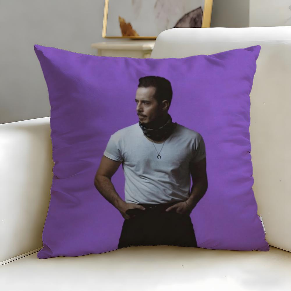 popular singer Jose Madero Vizcaino Cushion Cover Soft EasyWash Pillow Case Versatile for Couch Bed Travel and Office
