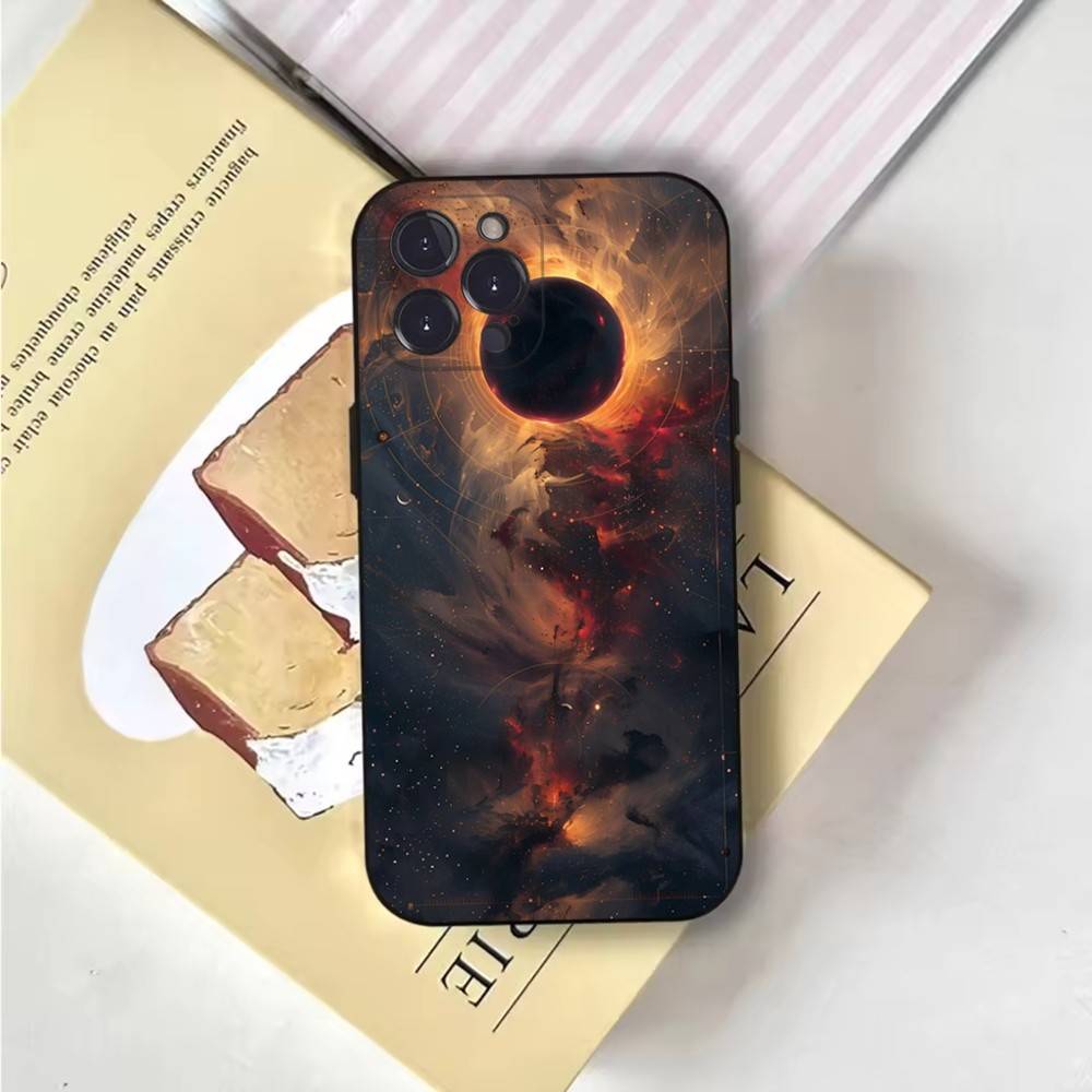 Чехол для телефона 'Космос для Галактической Вселенной' для iPhone 6,17,16,15,14,13,12,11 Plus,Pro Max,XS,X,XR,SE,Mini,8, Мягкий силиконовый черный чехол