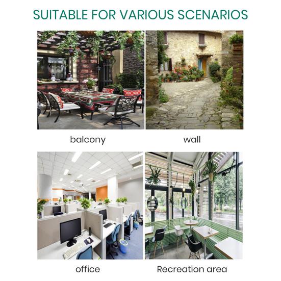 4 шт./компл. вешалка для цветочной корзины, двойной крючок, железный цветочный горшок, сменная цепная вешалка, садовые принадлежности