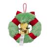 Pokémon Center Original Wreath Plush Toy Pikachu, Pokémon Christmas Toy Factory, 17 x 17.5 x 5 cm (H x W x D)
