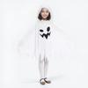 Хэллоуин детский белый костюм привидения вампира демон гримаса игривый эльф плащ накидка вечеринка