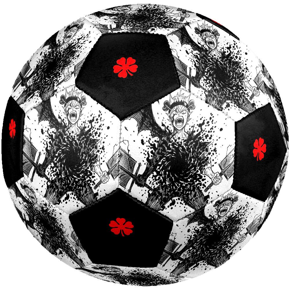 1pc Black Clover Soccer Ball Size 5 Indoor Soccer Ball Fashion Colorful Backyard Game - Great For Sports Fans Gift HE1