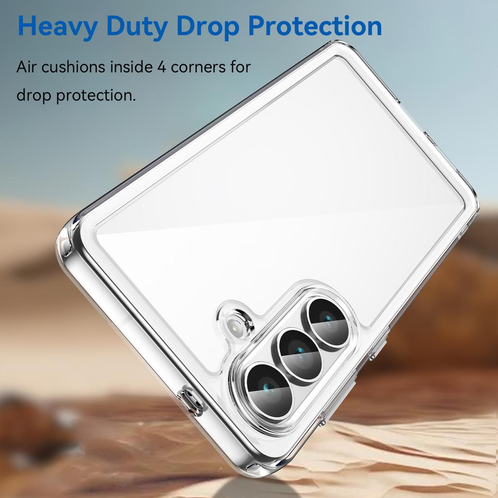 Для Samsung Galaxy S26 Plus Прозрачный чехол Samsung Galaxy S26 Plus Ultra Чехол Funda Жесткий полупрозрачный корпус телефона Samsung S26 Plus