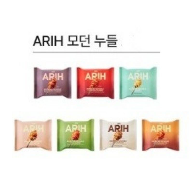 Paldo ARIH Modern Noodles BTS x PALDO Collaboration Korean Ramen Set (7 Types)