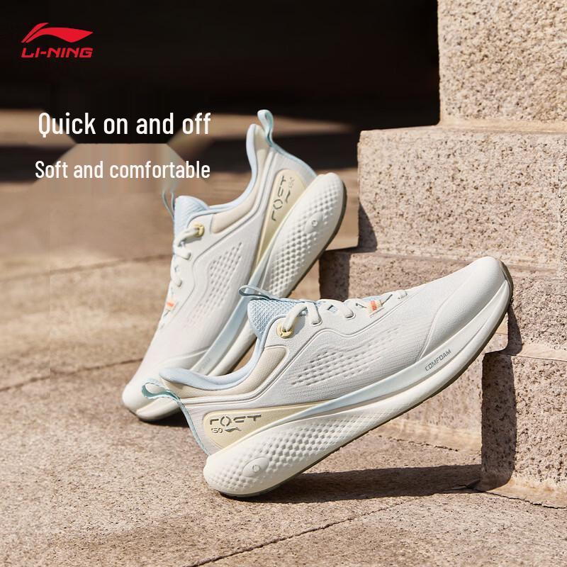 Li-Ning Женские повседневные спортивные кроссовки SOFT GO 3 с низким верхом