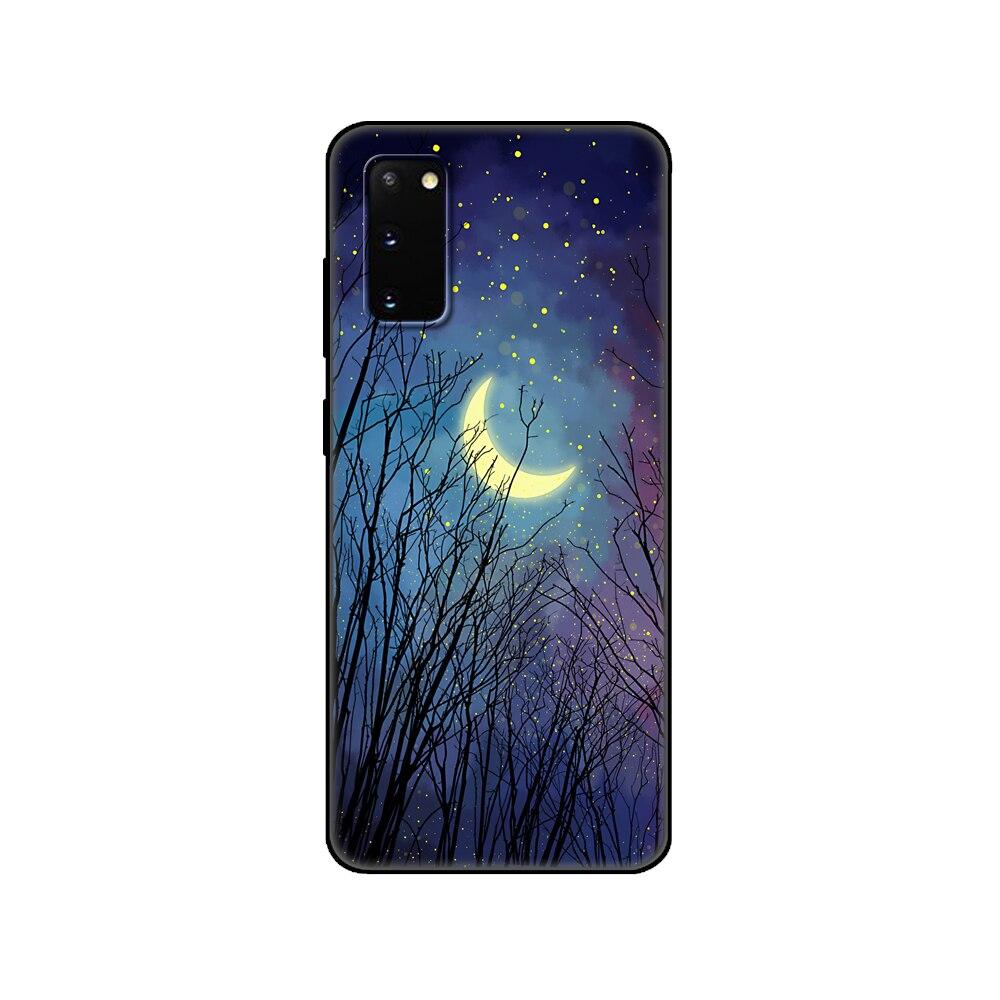 Чехол для Samsung Galaxy S20, чехол для Samsung S20 PLUS S20 Ultra S20 FE, силиконовый чехол из ТПУ, чехлы для телефонов GalaxyS20 S 20 + черный чехол из ТПУ