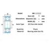 Mr105zz подшипник 10шт 5*10*4(мм)