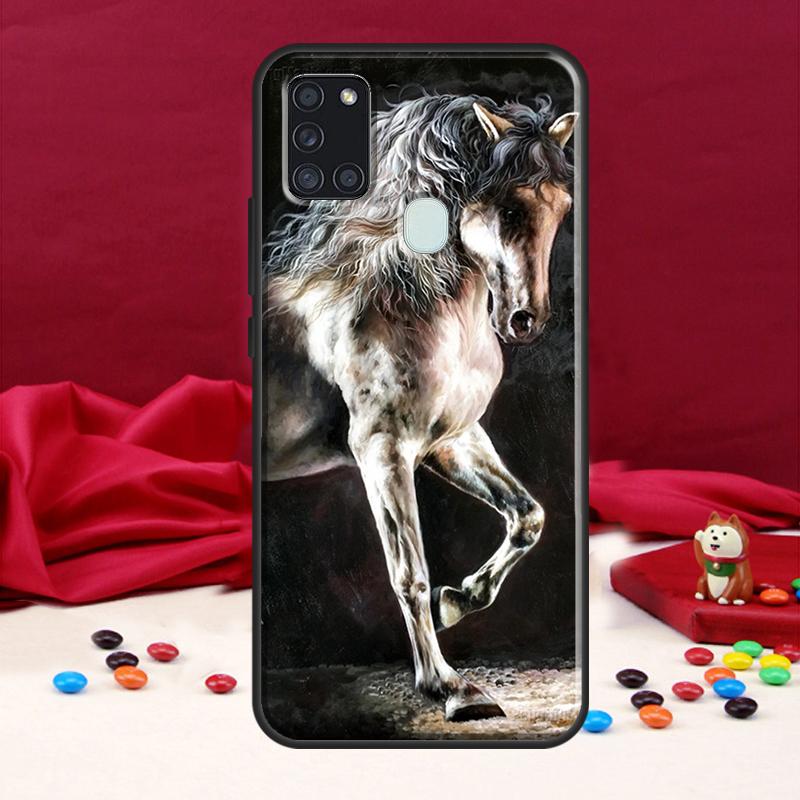 Чехол с изображением лошади и животного для Samsung Galaxy A34 A54 A14 A53 A13 A51 A71 A50 A12 A22 A32 A52 A72 Чехол для телефона