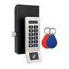 Электронный замок-кодовый замок для шкафчика с RFID-картой из нержавеющей стали, умный электронный замок для шкафа для спортзала, фитнес-центра, бассейна, офиса, умный замок для ящика