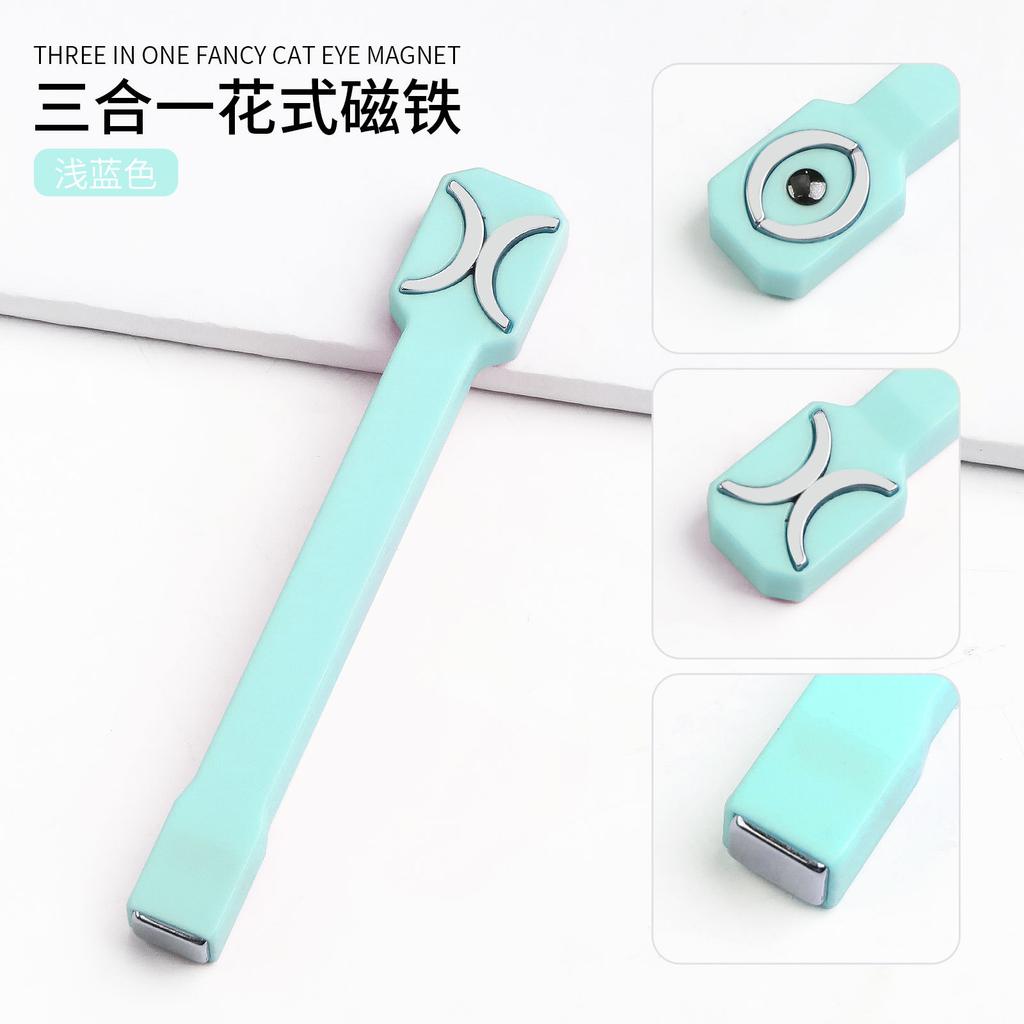 Магнитная палочка для дизайна ногтей «Кошачий глаз» для эффекта геля «Кошачий глаз», креативные украшения, реквизит для ногтей, инструменты, гель специальный, бархатный, 5D, инструмент для DIY дизайна ногтей