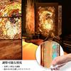FUNPOLA Alice In Wonderland Time Travel 3D Puzzle 3D Puzzle Night Light Story Book DIY LED Dimmable Wooden Puzzle Handmade Home Decoration Lamp