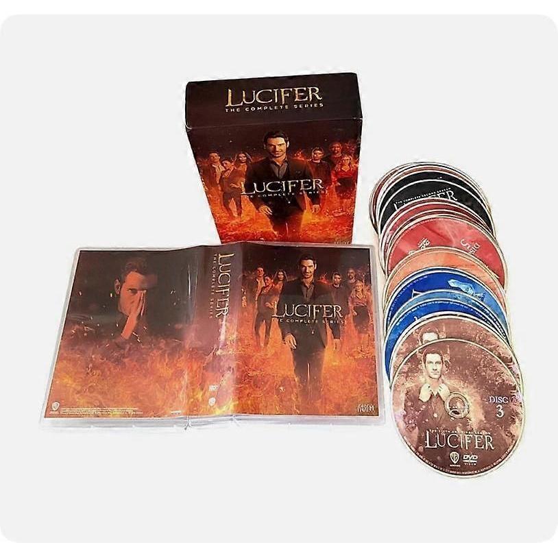 Люцифер: Полная серия сезонов 1-6 (DVD, Комплект из 20 дисков) английская версия