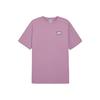 Solid Color Simple Letter Logo Badge Moisture Wicking Loose Casual Breathable Dopamine Short Sleeve T-Shirt Unisex T-Shirts Light-Pink 629023-48