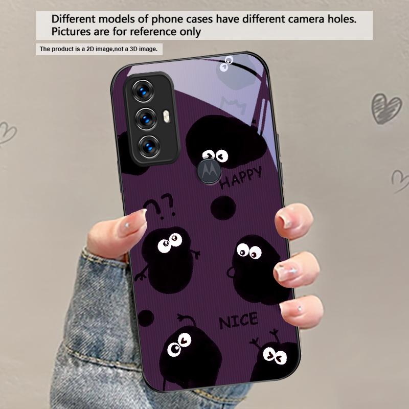 Забавный стиль от руки Для Motorola Moto Edge 20 Lite 30 Pro 40 Neo 50 Ultra G45 G54 G55 G75 G84 G85 G Play 23 Стеклянный чехол для телефона