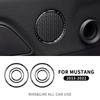 Real Carbon Fiber For Ford Mustang 2015 2016 2017 2018 2019 2020 2021 2022 2023Car Cover Panel Sticker Interior Trim Accessories
