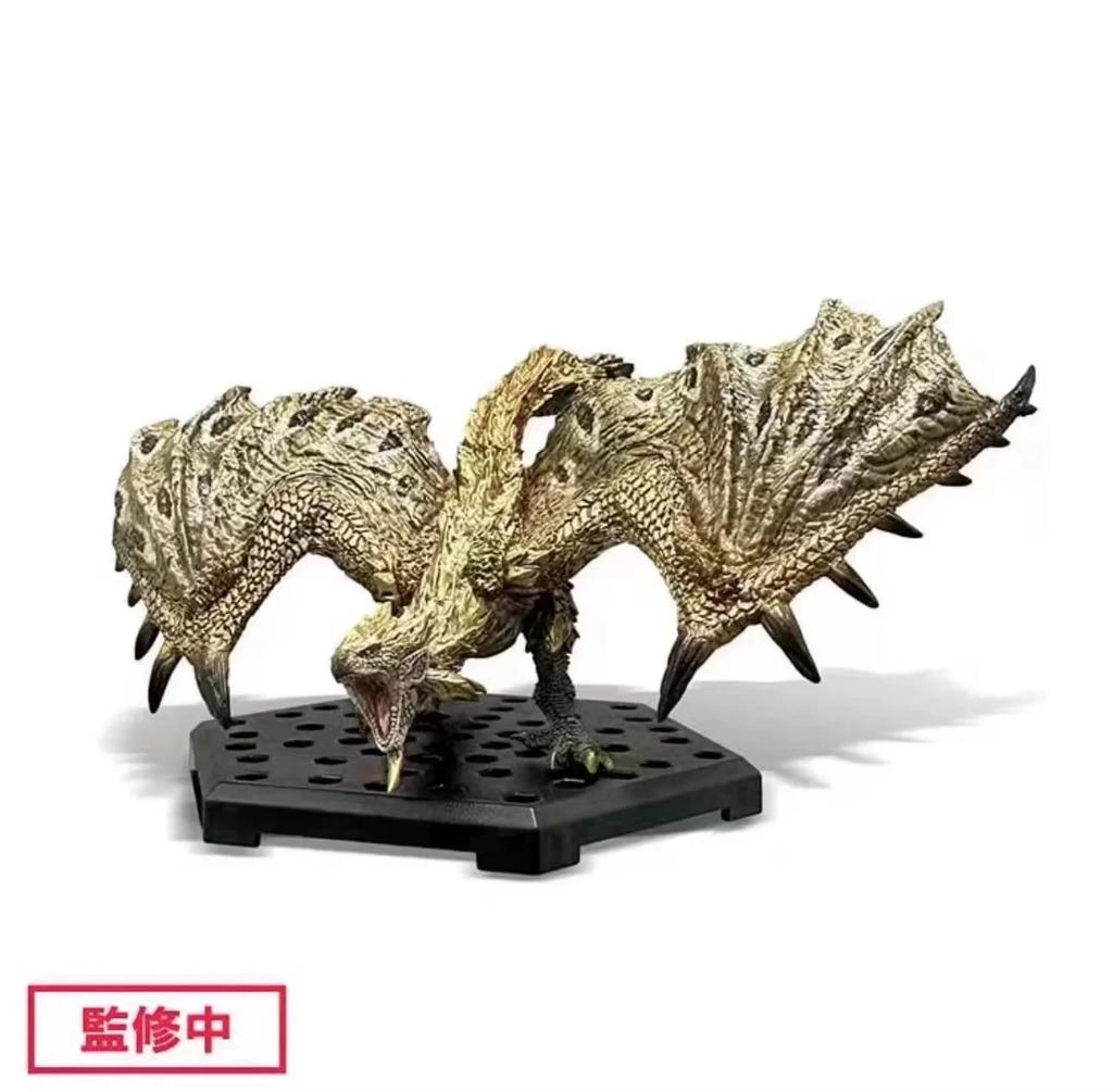 Monster Hunter World Ice Borne Figure PVC Models Hot Dragon Basarios Nergigante Tigrex Action Figure Decoration Toy Model