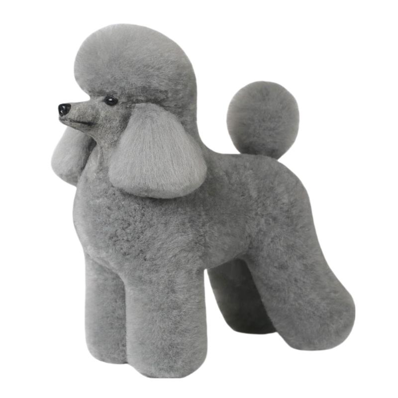 Mr. Jiang Poodle Pet Wig Ram Full Body Hair Pet Grooming School Pet Grooming Dog Pet Groomer Practice( No Mannequin)