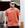 Летняя мужская футболка с коротким рукавом, большая мужская дышащая спортивная футболка с половиной рукава