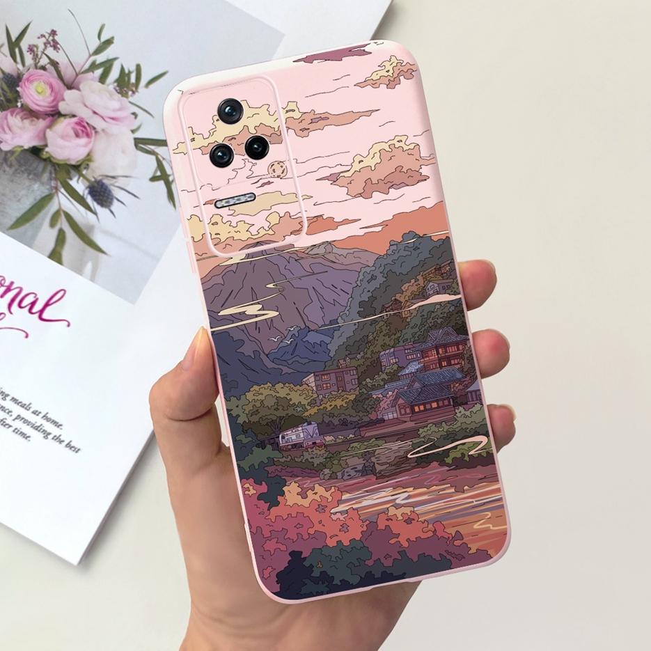 For Xiaomi Poco F4 Case Cute Fashion Cover Soft Silicone Protective Shell For Xiaomi Poco F4 GT PocoF4 Phone Cases 6.67'' Bumper