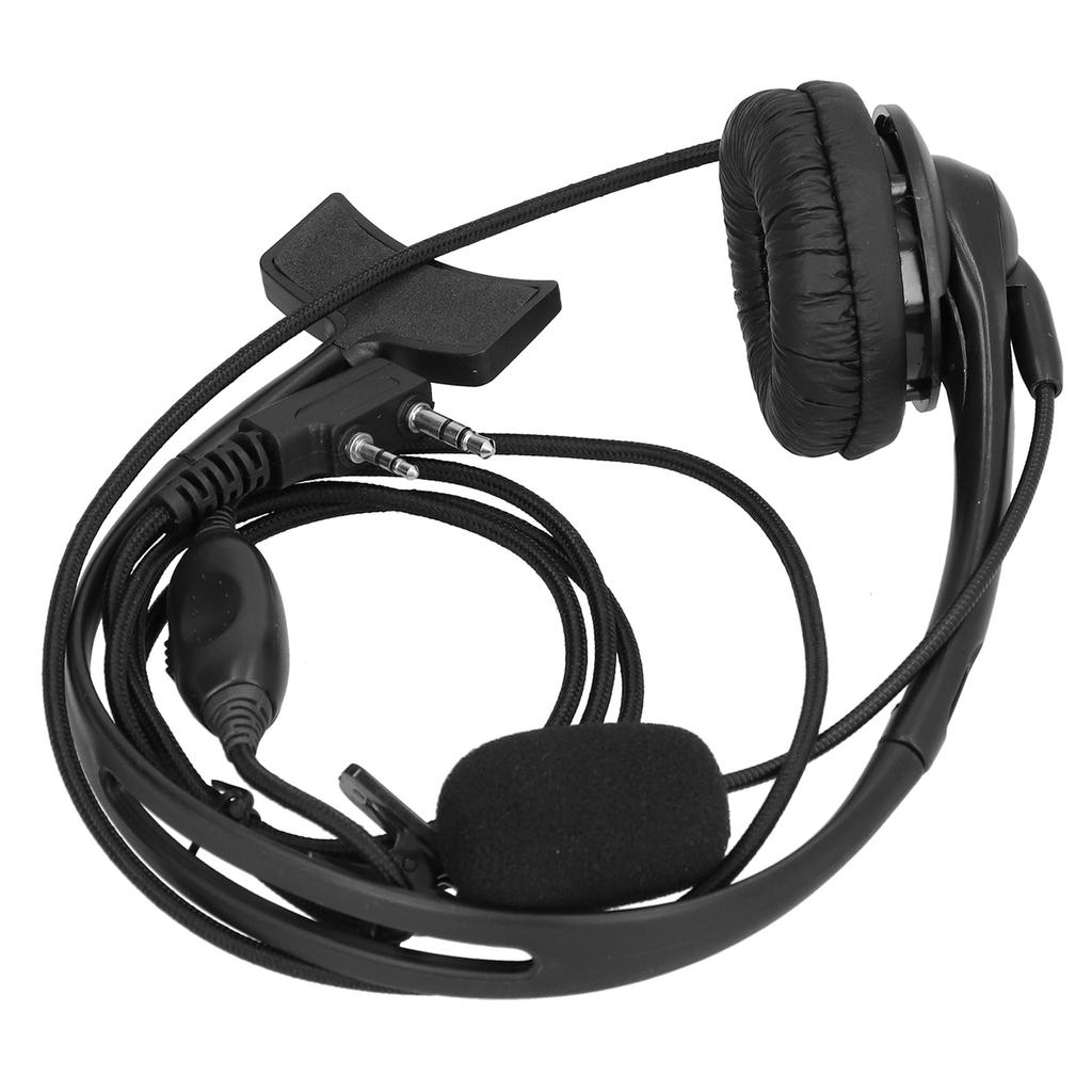 Гарнитура KHead Walkie Talkie с микрофоном для функции VOX, односторонняя для Kenwood KPG27D THD7