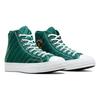 Converse Унисекс Chuck 70 Искусственный мех Высокие кроссовки Чешуя дракона Зеленый A05607C