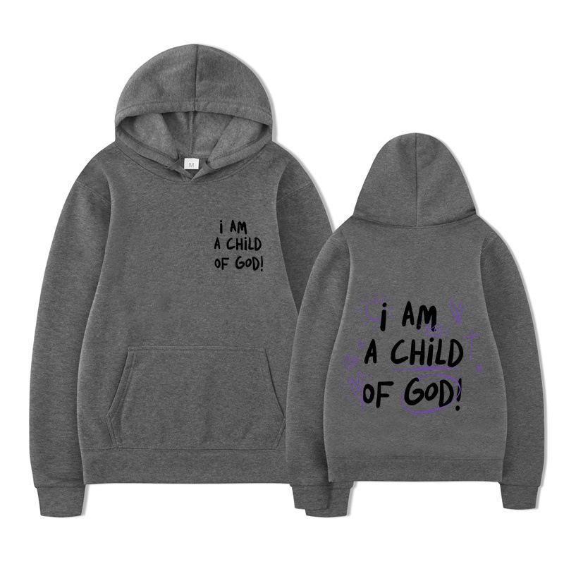 Алфавит Мультяшный Принт Кенгуру Карман Принт Унисекс Уличная Одежда Хип-Хоп Стиль Осенне-Зимняя Мода Хип-Хоп Топы Одежда