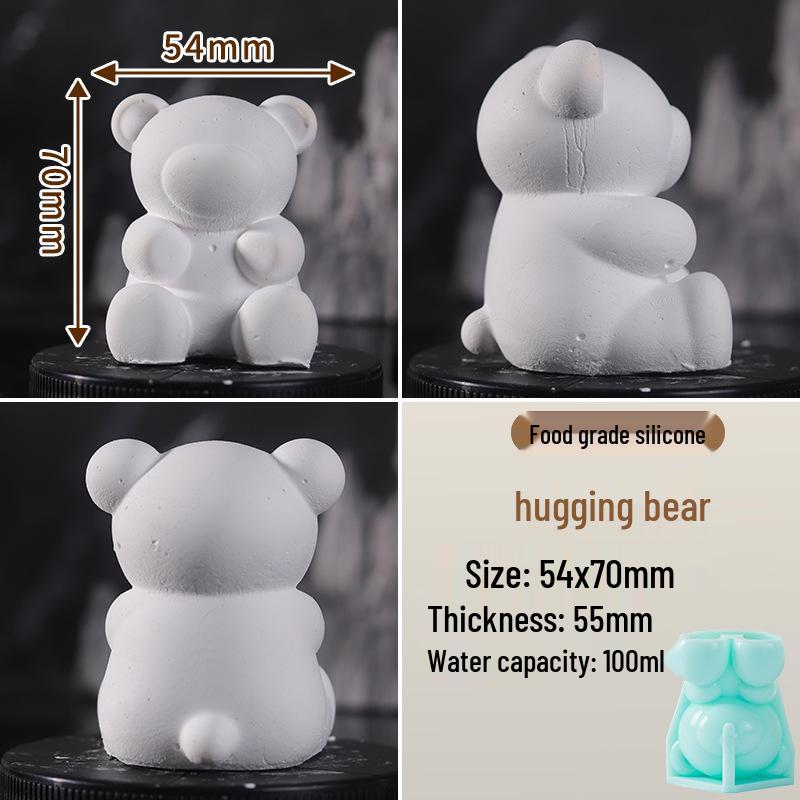 Силиконовая форма Гого для 3D мультфильма, DIY аромакамня, свечи или гипсового украшения.