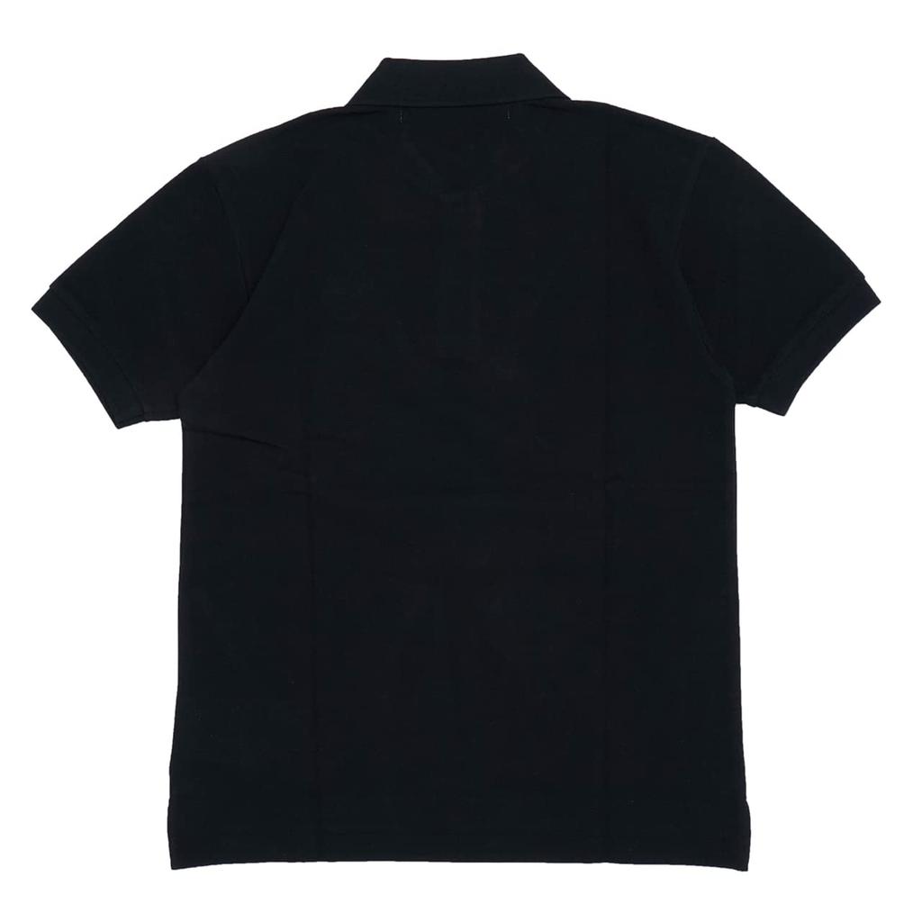 Рубашка поло COMME des Polo с коротким рукавом с красным логотипом в виде сердца PLAY COMME des GARCONS RED HEART PLAY POLO SHIRT T006 Black XL [PLAY GARCONS] Мужская [Товар]