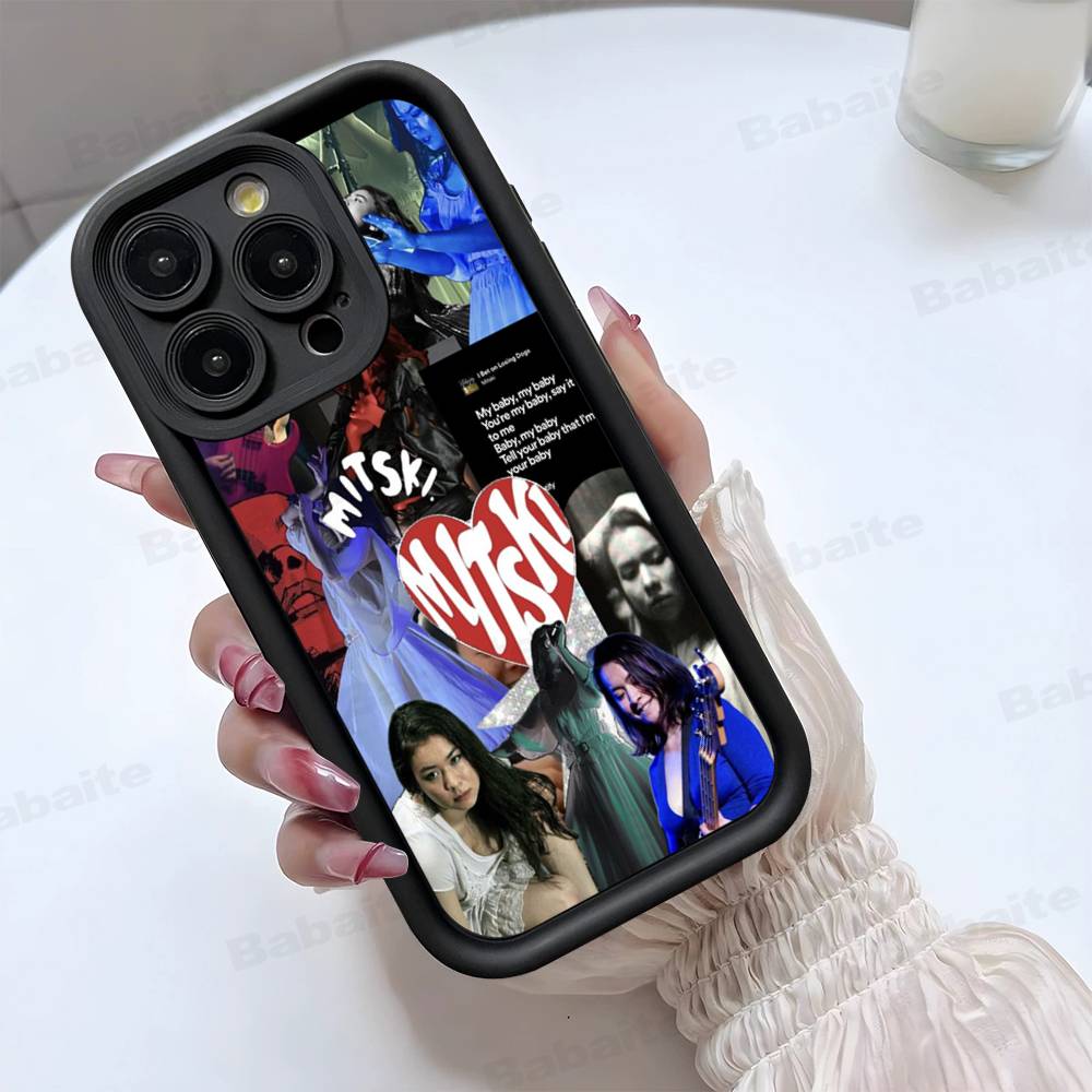 Popular Singer M-Mitski Phone Case for iPhone 17 16 15 14 Plus 13 12 11 Pro Max Silicone Cover