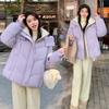 Down and Cotton Jacket Women's Winter 2025 New Loose and Versatile Korean Chic Niche Gentle Style Hooded Padded Jacket Jacket