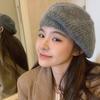 1 шт. осенне-зимний вязаный берет для женщин в корейском стиле, универсальная ретро шляпа художника, шапка для альпинизма, рождественские подарки