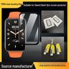 Защитная пленка для экрана HD для Xiaomi Band 7/8 Pro: Полное покрытие, изогнутый край из ПММА, противоударная пленка для умных часов.