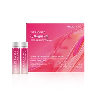 Vital Beauty Super Collagen Ampoule 30-дневный запас, 750 мл, 1 шт., Корейская здоровая пища