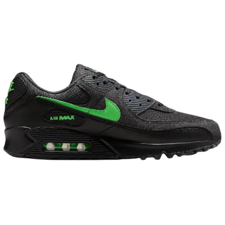 Nike Кроссовки мужские Air Max 90 Черный Green Strike Антрацит DM0029-015