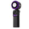 2026 Handheld Turbo Fan with Digital Display, 199 Speeds & Ice Pack Cooling, Three-Fold Design with Lanyard