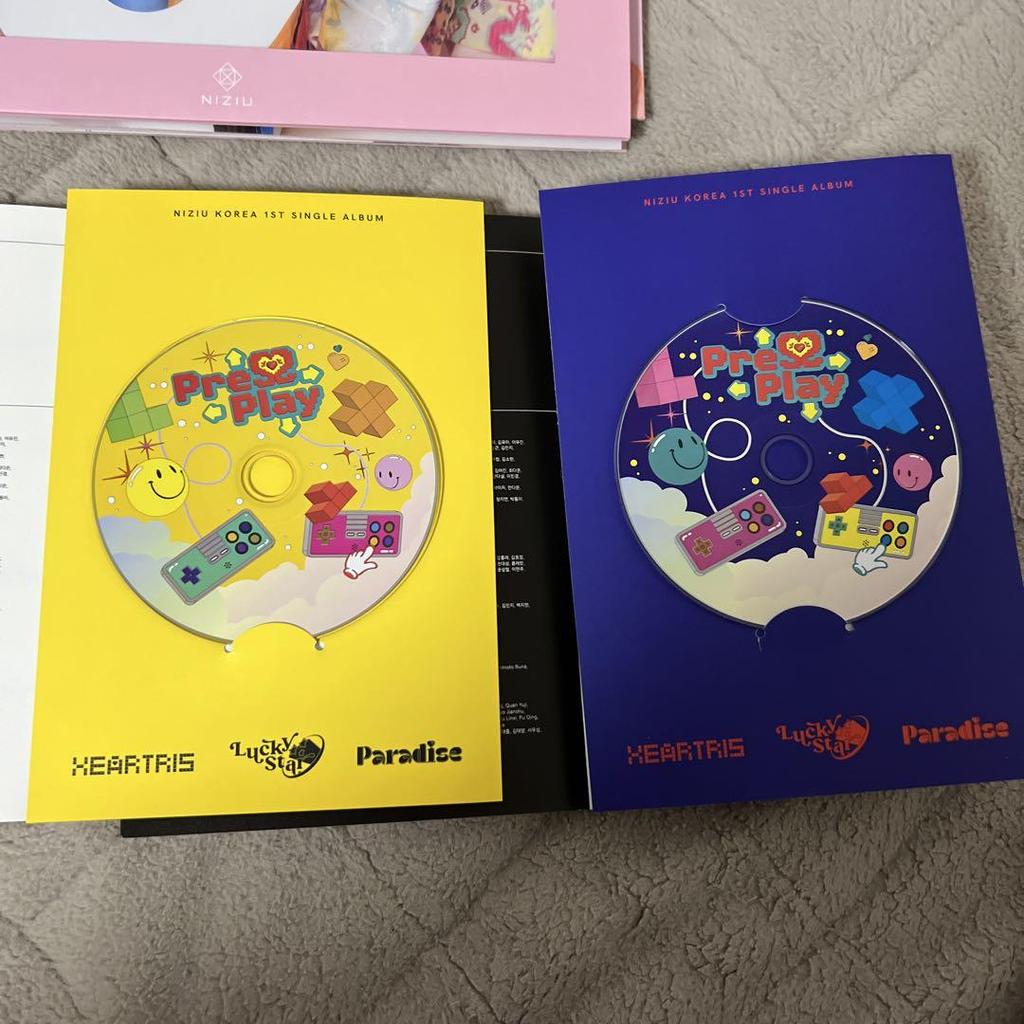 [USED] NiziU Album Set Heartris Chopsticks