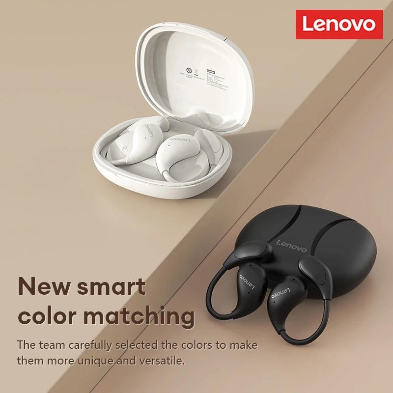 100% НОВАЯ оригинальная гарнитура Lenovo TA330 OWS Bluetooth V5.4 со сверхнизкой задержкой, музыкальная игровая гарнитура с бионическим дизайном, спортивная подвесная гарнитура