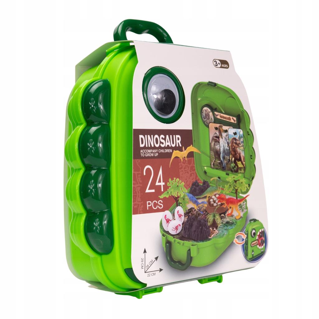 Dinosaurs in a Backpack Set - Portable Dinosaur World