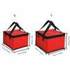 Large Capacity Food Insulated Bags Waterproof Food Storage Bags Insulated Thermal Cooler Bag  Pizza