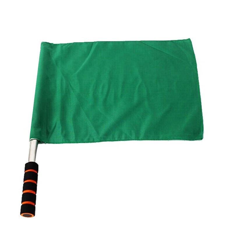 Shuangan Red and Green Command Hand Flags