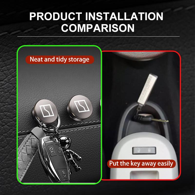Hidden Circular Car Mini Storage Hook Auto Interior Accessories For Zeekr 001 2021 2022 2023 EV 2021-2023 009 Krypton tnrjc00