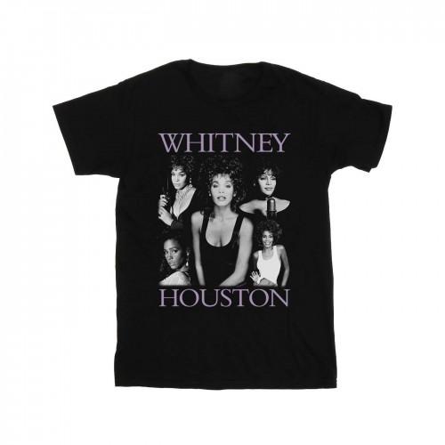Whitney Houston Mens Multiple Pose T-Shirt