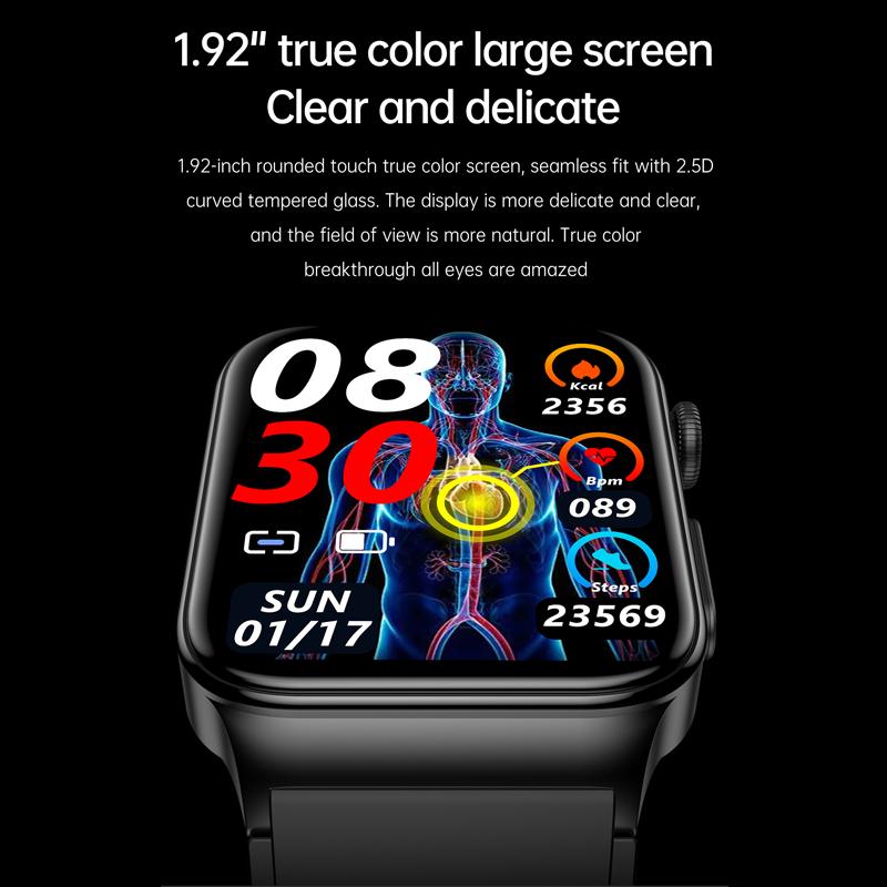 LIGE Новые оригинальные умные часы для мужчин ЭКГ + PPG пульсометр кровяное давление часы для здоровья IP68 водонепроницаемые умные часы спортивные часы