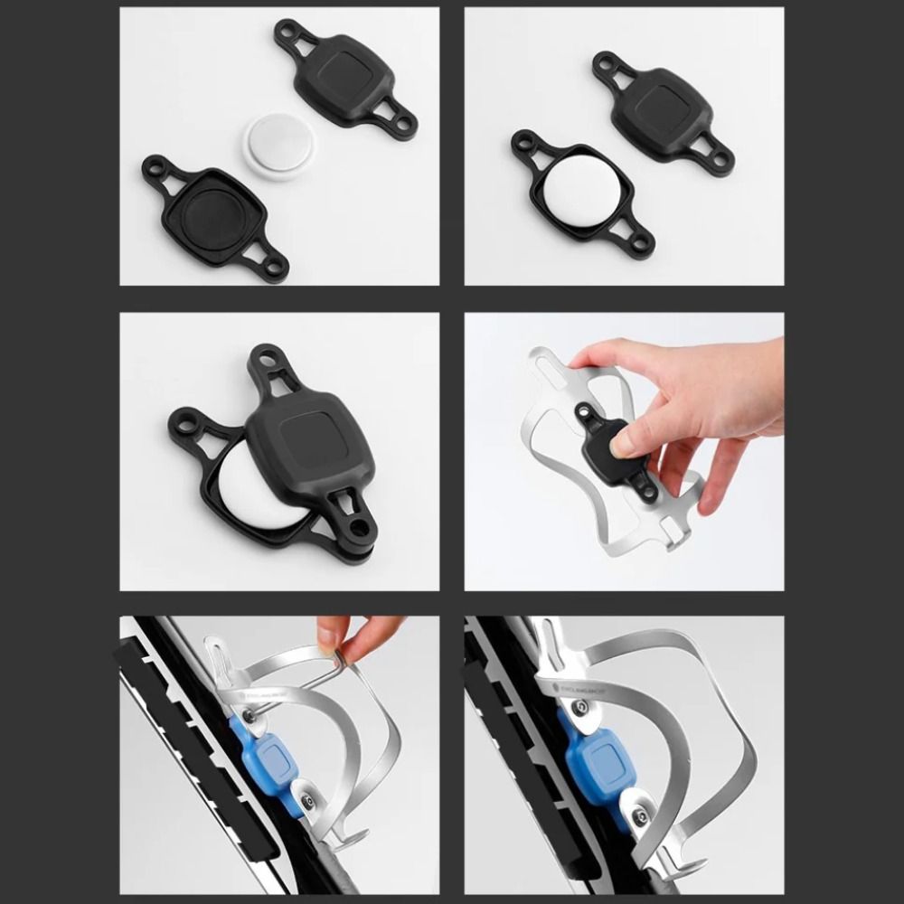 Bracket Bike Locator Protective Cover Under Bicycle Seat Tracker Bracket for Apple AirTag