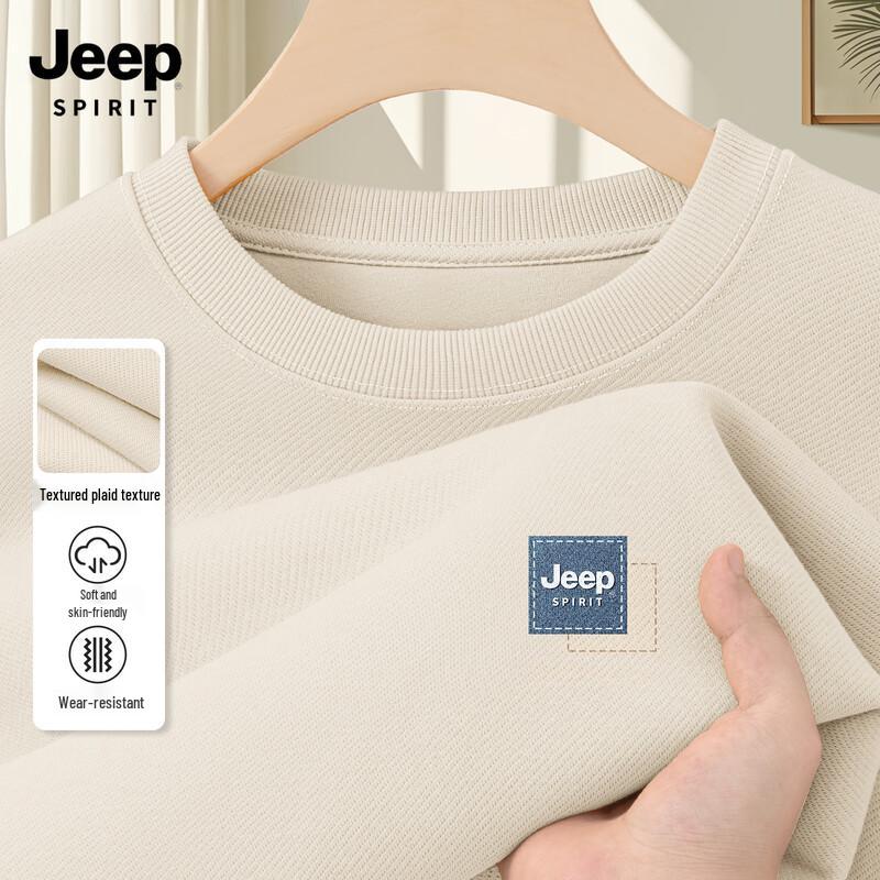 JEEP SPIRIT Мужская повседневная толстовка-пуловер 2025